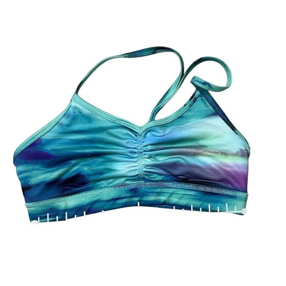 Old Navy Leggings & Bra Bralette Set SMALL Cosmic Abstract Gym Pilates Workout - Picture 14 of 15